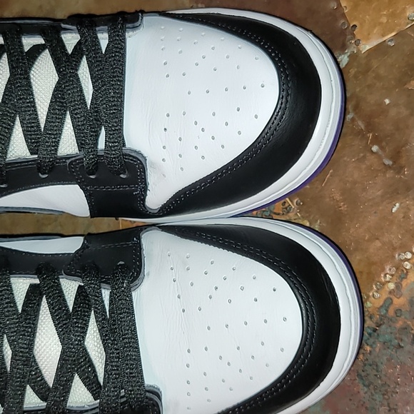 Nike SB Dunk low Pro. Court Purple and black.  Men's size 14 - Picture 7 of 16